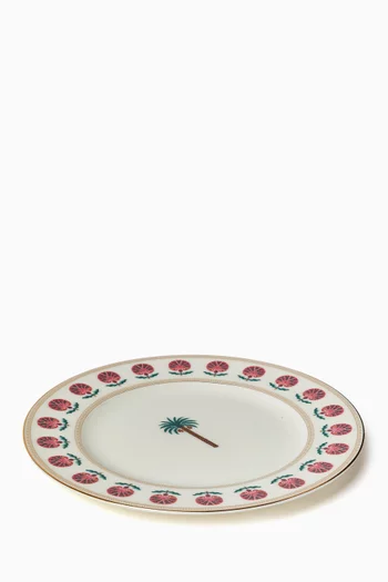 Sahara Rose Dinner Plates in Porcelain, Set of 6