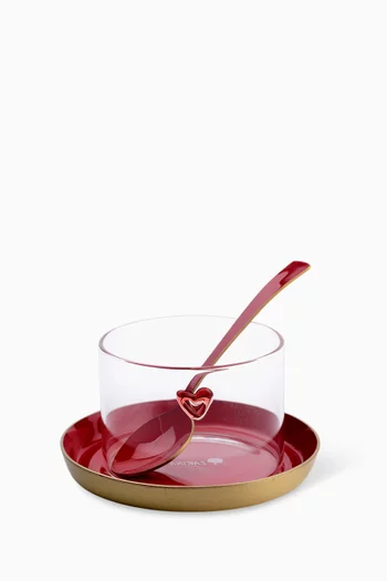 Heart Dessert Bowls, Set of 6