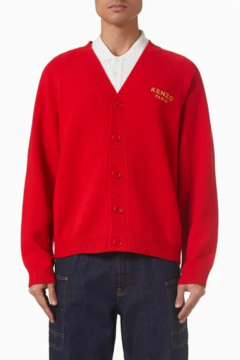 كارديغان بشعار زهرة بوكي صوف