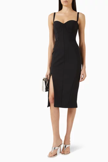 Seamed Lushy Pencil Dress