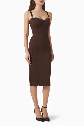 Seamed Lushy Pencil Dress