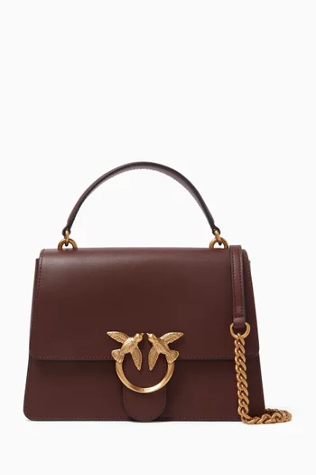 Love One Top-handle Bag in Leather