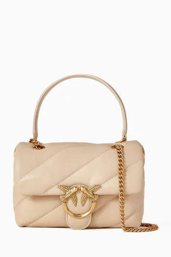 حقيبة لوف باف ميني جلد مبطن