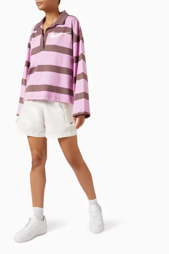 Oversized Prep Top in Cotton