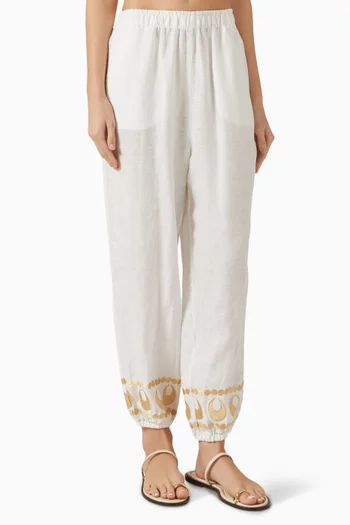 Embroidered Pants