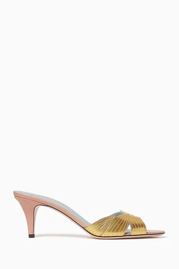 Foliefoliage 65 Sandals in Leather