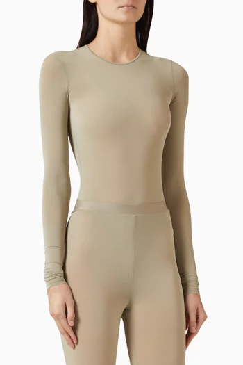 بودي سوت قماش شفاف