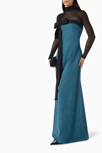 Trang Bow Maxi Dress