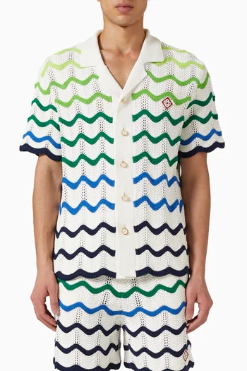 Wave Shirt in Knit
