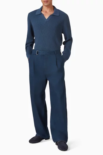 سترة بولو قطن