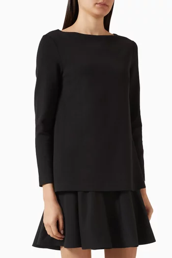 فستان قصير ومتعدد الطبقات