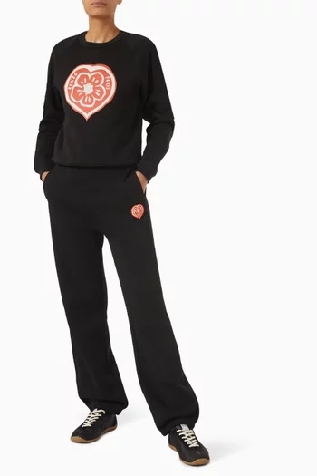 Boke Heart Sweatpants in Cotton