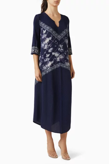 Lauren Pleated Midi Dress