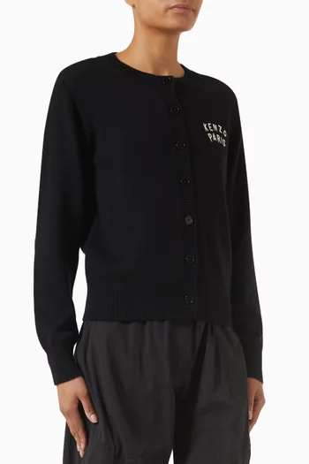 كارديغان بنقشة قلب وزهرة بوكي مزيج فيسكوز