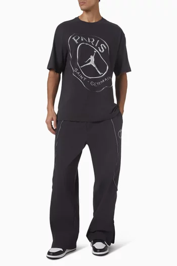 تي شيرت للتدريب قطن جوردان × باريس سان جيرمان