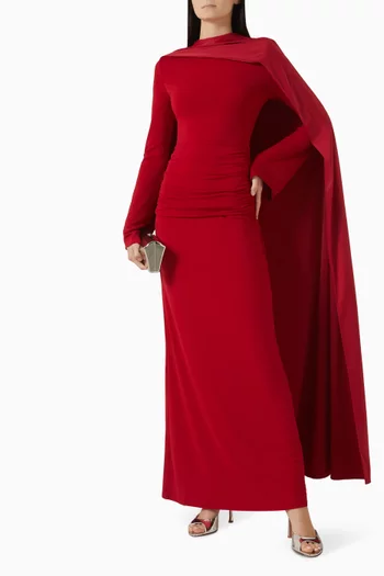 طقم فستان وكاب جيرسيه