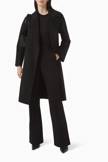 تي شيرت بفتحة رقبة مستديرة كشمير