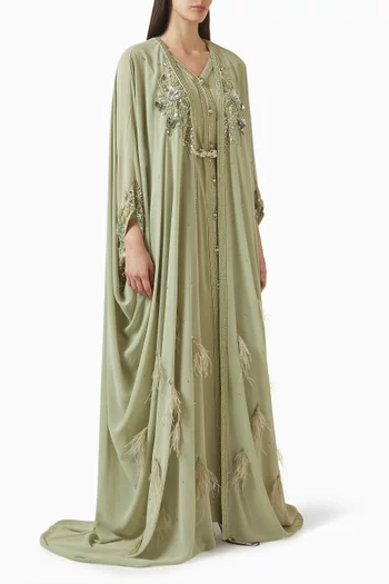 طقم فستان بحزام، قطعتان