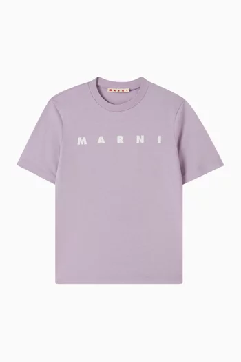 Logo-print T-shirt in Cotton-jersey