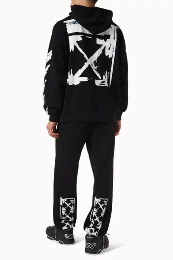 Ink Arrow Skate Hoodie in Cotton