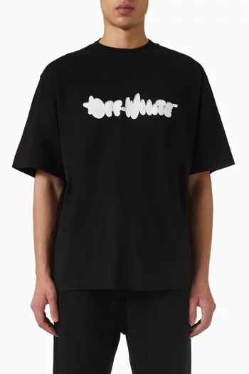 Puffy Type Skate T-shirt in Cotton