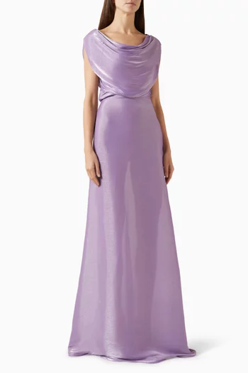 فستان كوربس ليبر بفتحة رقبة مطوية