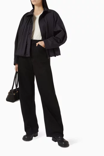 تي شيرت قطن مضلع