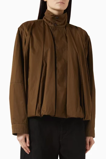 بلوزة بطيّات قطن