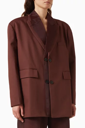 Molly Sheer Collar Blazer