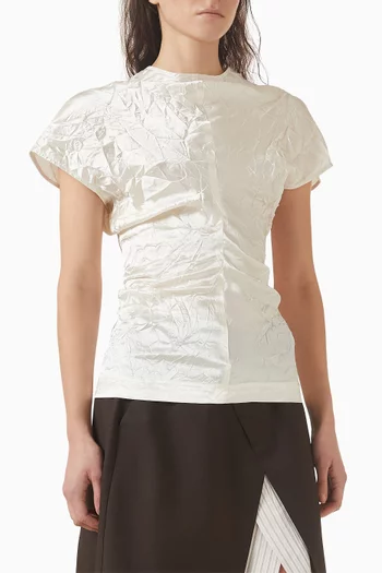 بلوزة كاليجا بدرابيه على الخصر ستان