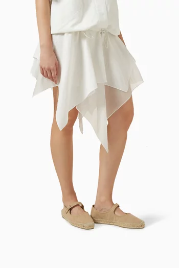 Padua Espadrille Flats in Canvas