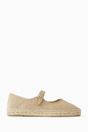 Padua Espadrille Flats in Canvas