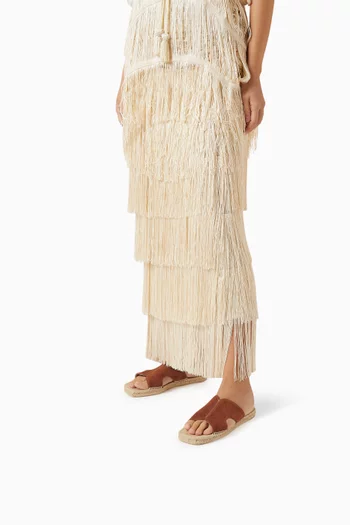 Priya Slides in Suede