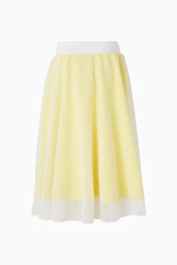 Mesh Maxi Skirt