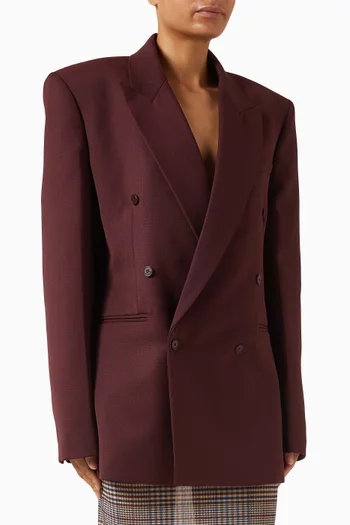 Monterey Structured Blazer in Wool