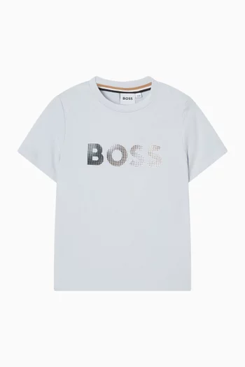 Logo T-shirt in Cotton-jersey