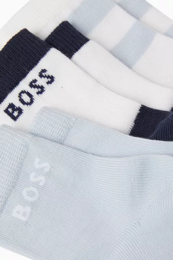 Logo Socks, Set of 3