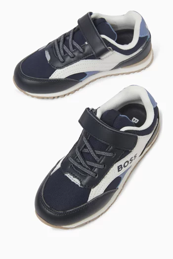 Logo Velcro Sneakers