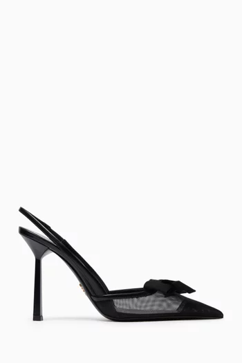 Slingback 100 Pumps in Mesh