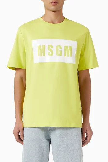 Logo-print T-shirt in Cotton