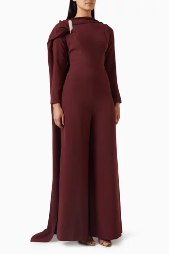 جمبسوت بكاب مزين بتطريزات