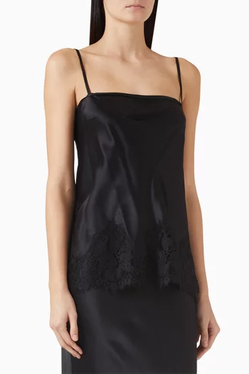 بلوزة كارولينا حرير