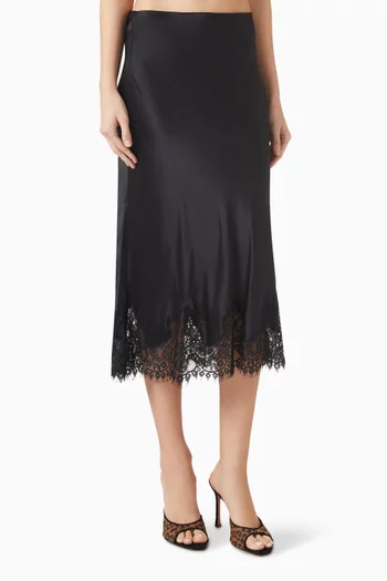 تنورة كارولينا حرير