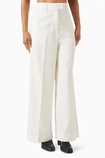 Brickell Pants in Wool-blend