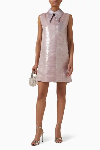 Mauve Dust Mini Dress