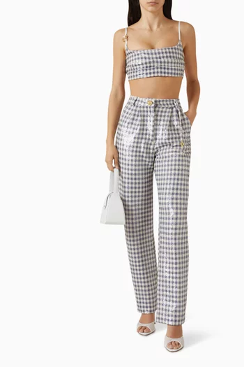 Audrey Sequin-embellished Bralette