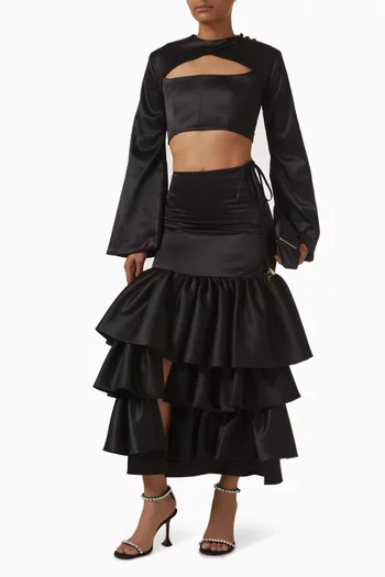 Plain Cropped Bralette