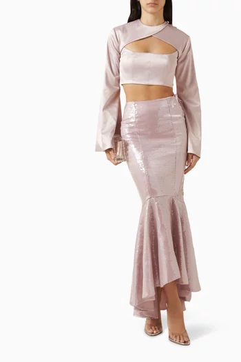 Plain Cropped Bralette