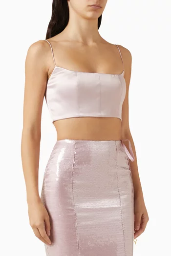 Plain Cropped Bralette