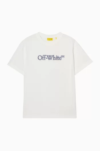 Bookish Crackle T-shirt in Cotton